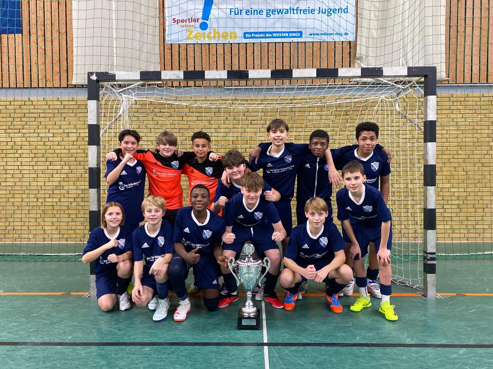  Sylter D-Jugend stürmt zur Landesmeisterschaft im Futsal