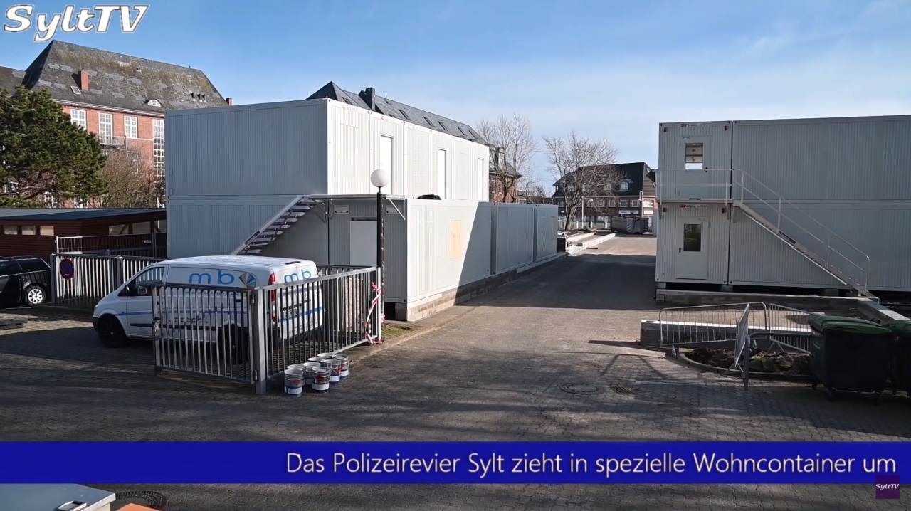 Sylt: Die Polizei in Westerland zieht morgen um!